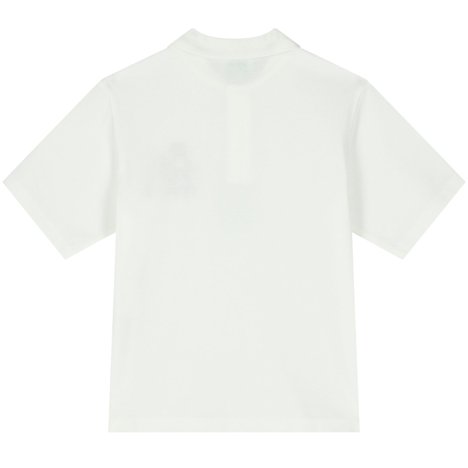 Boys Ivory Tiger Logo Polo Shirt, 1, hi-res